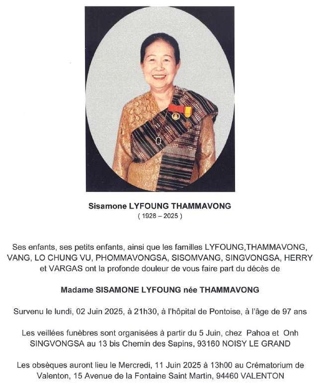 Sisamone Lyfoung Thammavong